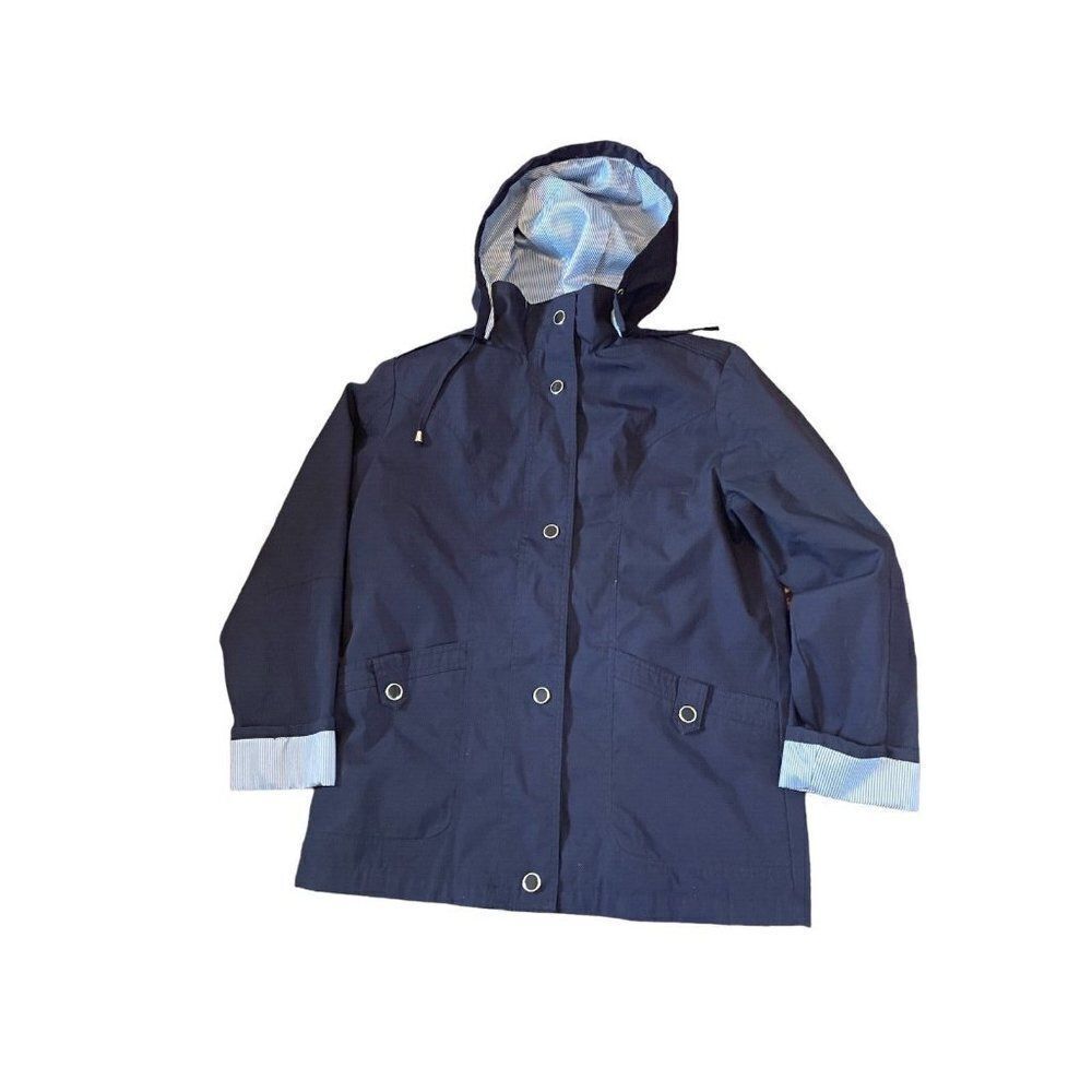 Mackintosh New England Women's M Snap Front Hooded Coat - Picture 1 of 5